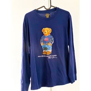 Ralph Lauren Boys Polo long sleeve Tee Sz L 14-16